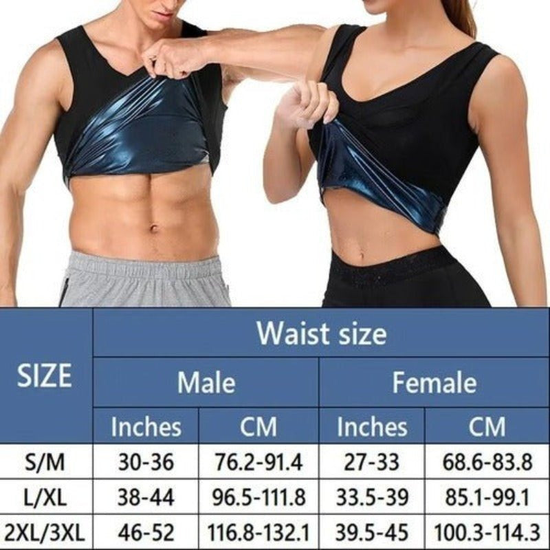 FAJAS TERMICAS REDUCTORAS HOMBRES